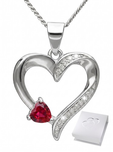 Herzkette für damen 925 - für,
