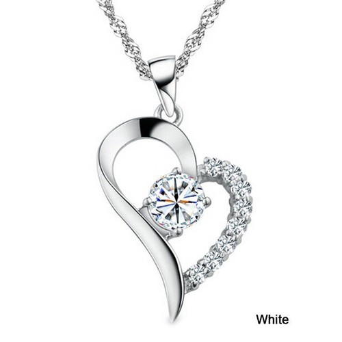 Damen kette silber herz - damen,