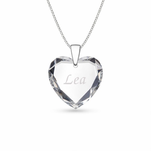 Damen kette mit gravur silber - kette,