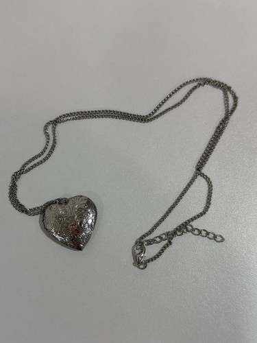 Medaillon kette silber herz - medaillon,