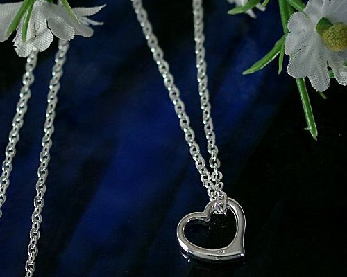 Herz anhänger silber 925 - herz,