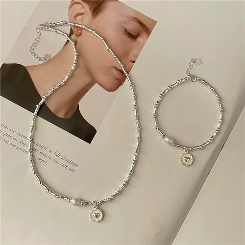 Damen schmuckset halskette - damen,