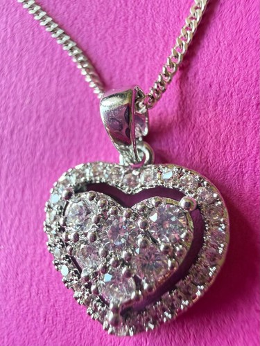 Edle damen kette herz - damen,