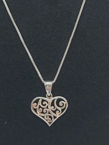Kette mit herz anhänger cm - 40,