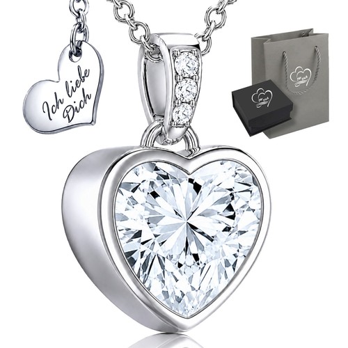 Damen kette mit herz - damen, anhänger